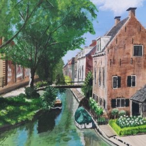 Schilderij Walkade IJsselstein